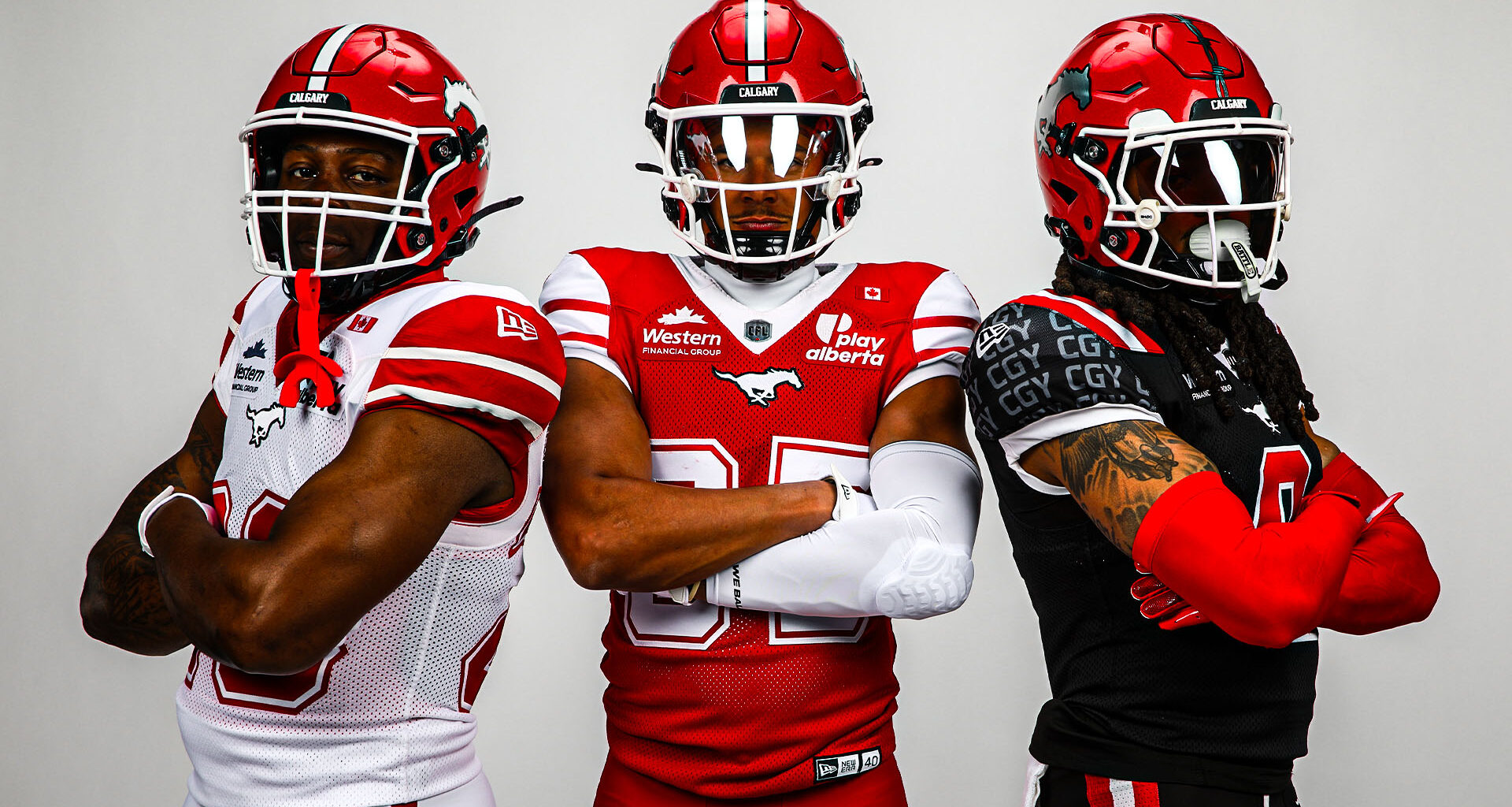 Stampeders Launch Updated Home and Away Uniforms