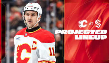 Projected Lineup - Flames @ Kraken