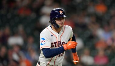 Astros place outfielder Joey Loperfido on injured list with right quad strain