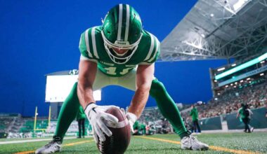 Roughriders long snapper Jorgen Hus ends CFL career following Grey Cup victory