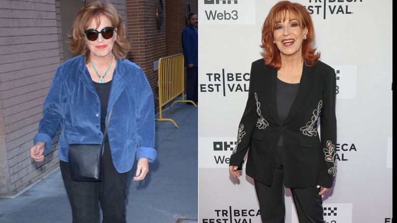 Joy Behar before and after using GLP-1 medications