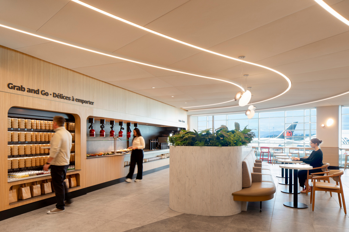 Air Canada Café at Vancouver International Airport. (Supplied)