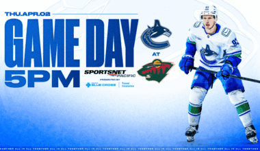 Game Notes: Canucks at Wild