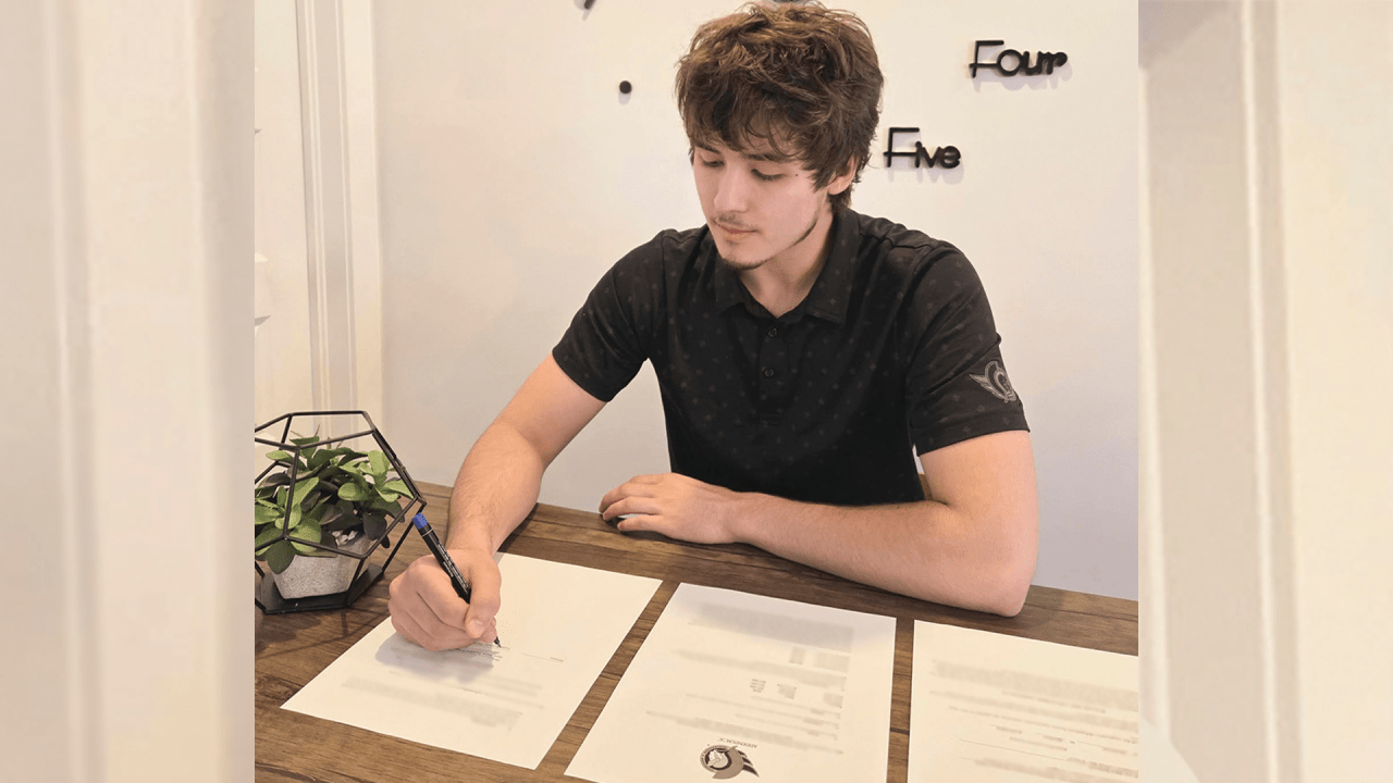 Senators agree to terms with goaltender Lucas Beckman on a three-year, entry-level contract