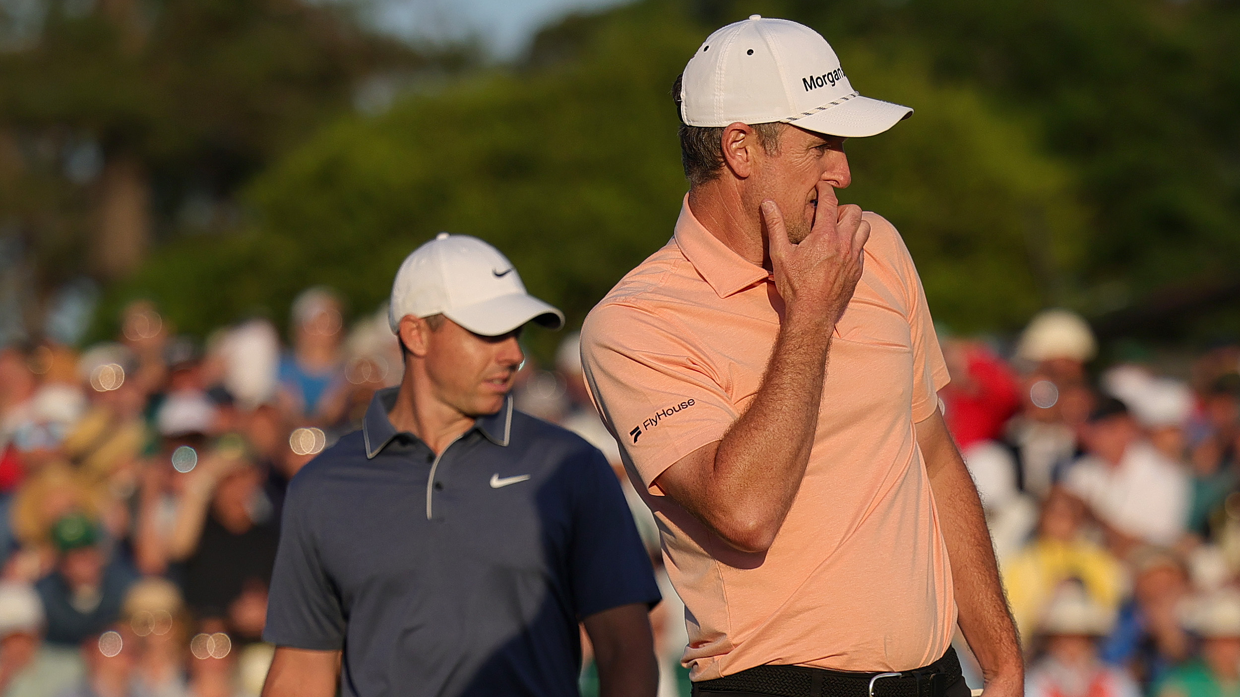 Rory McIlroy and Justin Rose