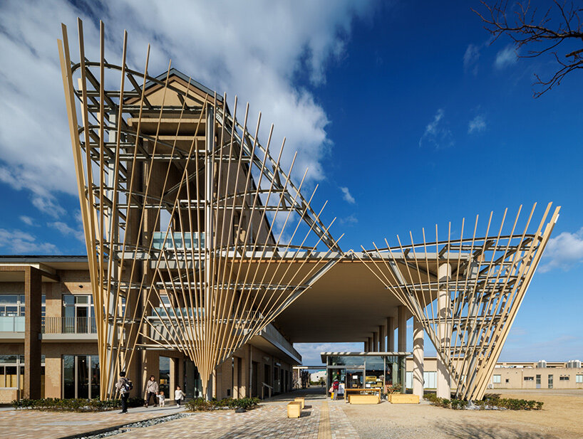 kengo kuma chikujō library