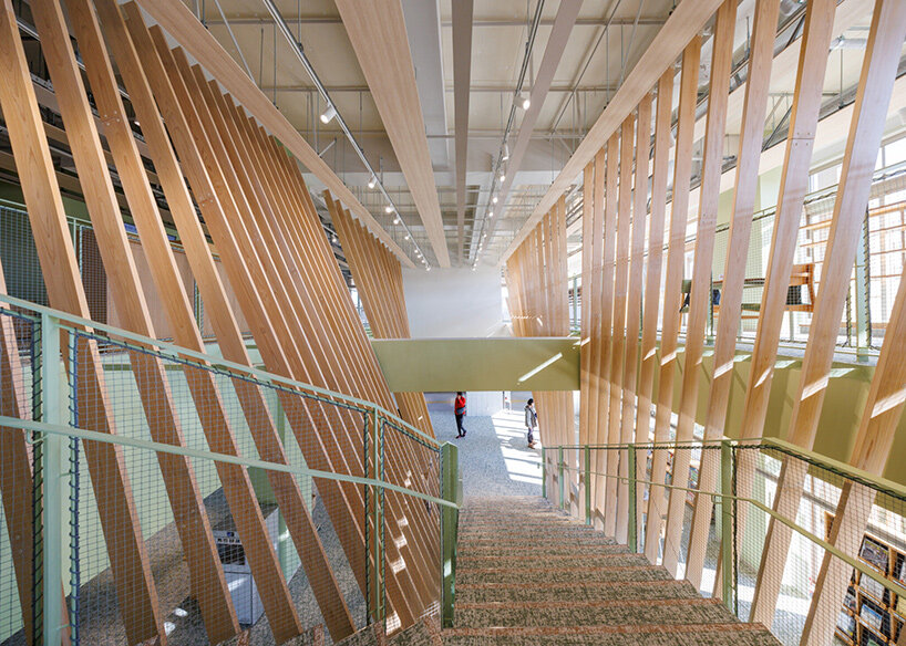 kengo kuma chikujō library