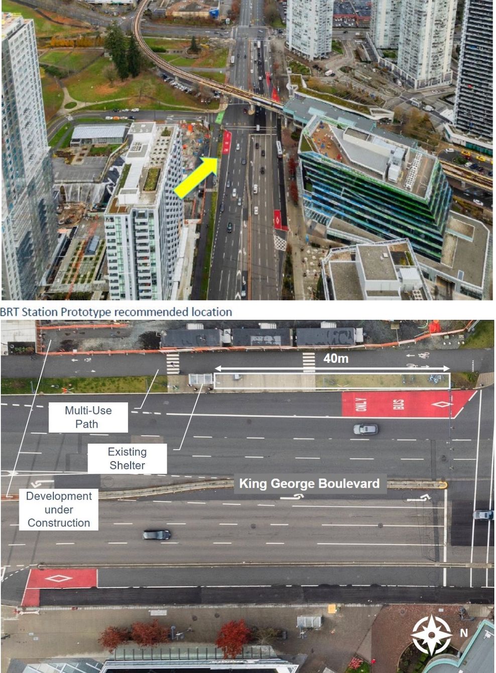 king george boulevard brt surrey april 2026