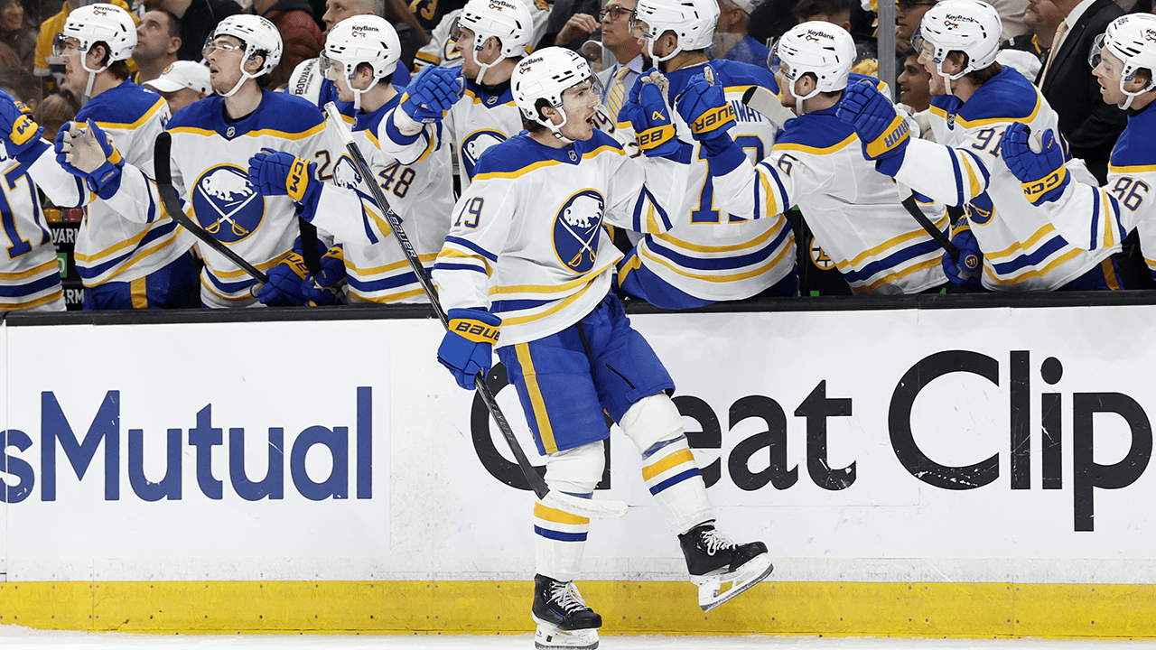 Sabres look to 'stay in the moment' after dominant win against Bruins in Game 4