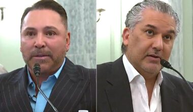 Oscar De La Hoya Plans To Address WWE President's 'Lies' During Congressional Hearing