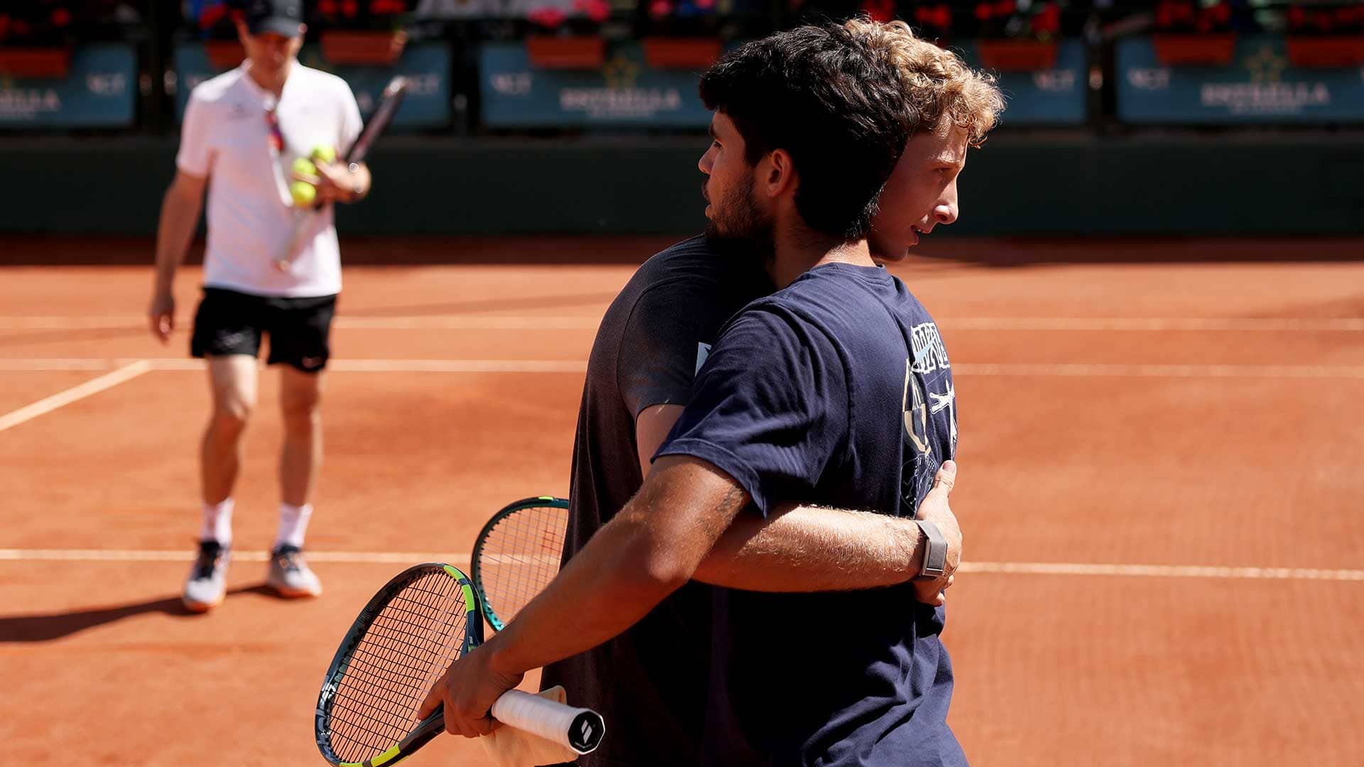 Martin Landaluce and Carlos Alcaraz spent time together this week.