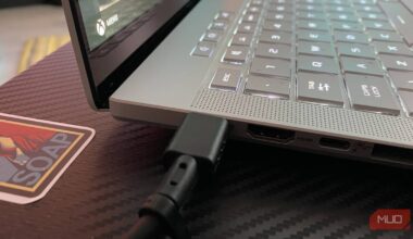 My laptop was underperforming for a silly reason, and it took a cable swap to fix