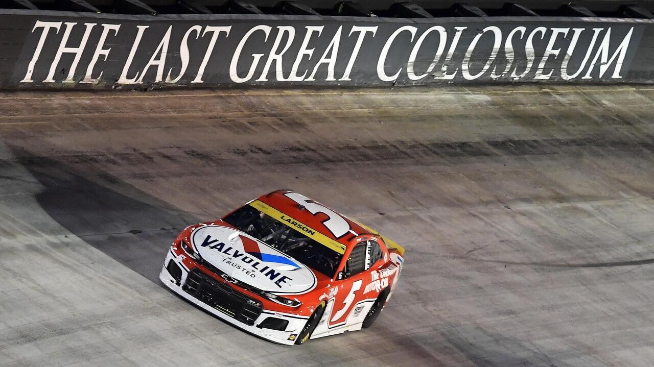 Kyle Larson has had some dominating runs around Bristol in his No. 5 Hendrick Motorsports Chevy as two of his wins he led more than 400 laps en route to Victory Lane.