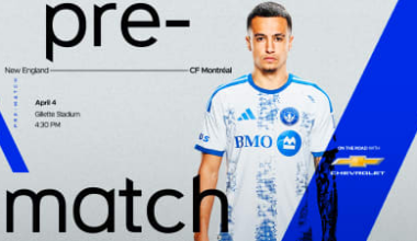 CF Montréal in Foxborough to take on New England Revolution this Saturday