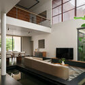 Louvered House / i2a Architects Studio - Interior Photography, Wood, Lighting, Chair