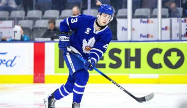 Maple Leafs recall Luke Haymes, Ekman-Larsson returns to practice