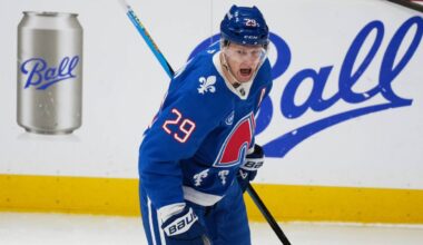 Avalanche star Nathan MacKinnon becomes first to 50 goals this season