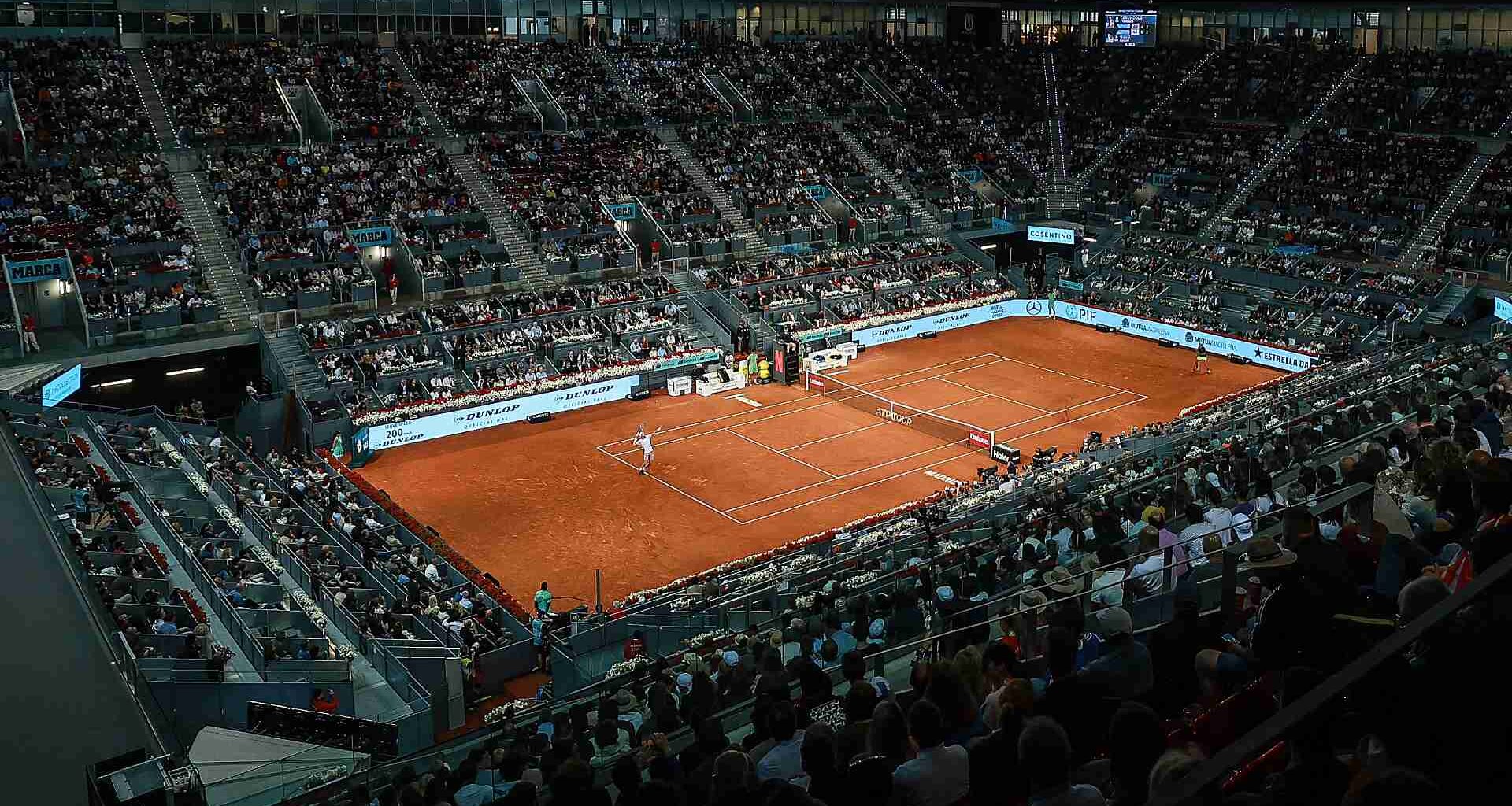 The 2026 Mutua Madrid Open runs 22 April - 3 May.