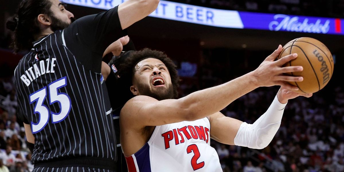 Pistons open playoffs with a flop as East's top seed, losing to 8th-seeded Magic