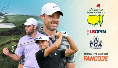 FanCode keeps exclusive rights to golf majors in India