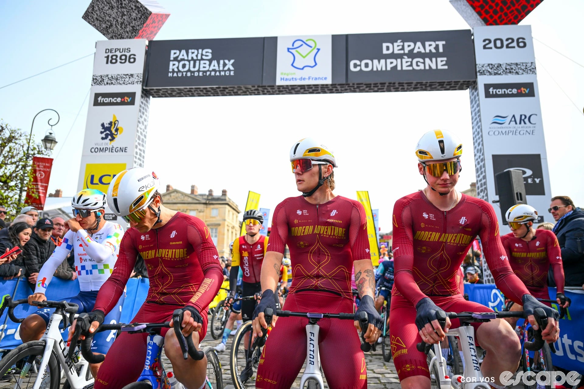 Modern Adventure’s ‘outrageous’ Paris-Roubaix debut, from recon to the velodrome