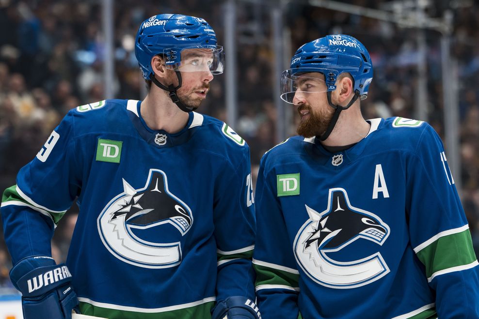 marcus pettersson filip hronek canucks