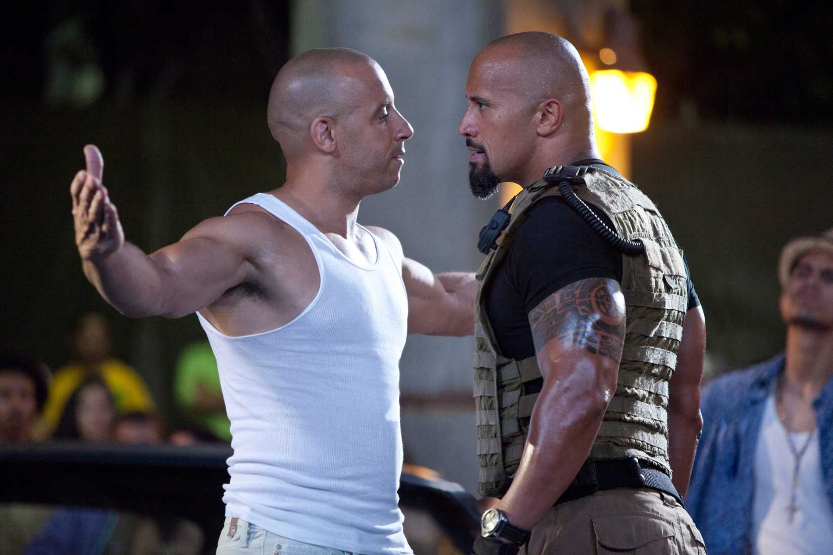 Dominic and Hobbs face off