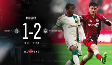 MATCH RECAP | Toronto FC 1 – 2 Atlanta United