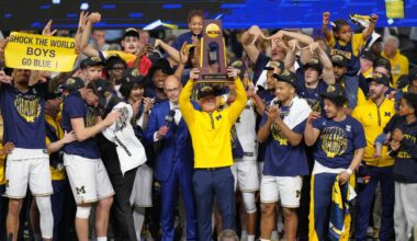 Michigan holds off UConn to win national championship