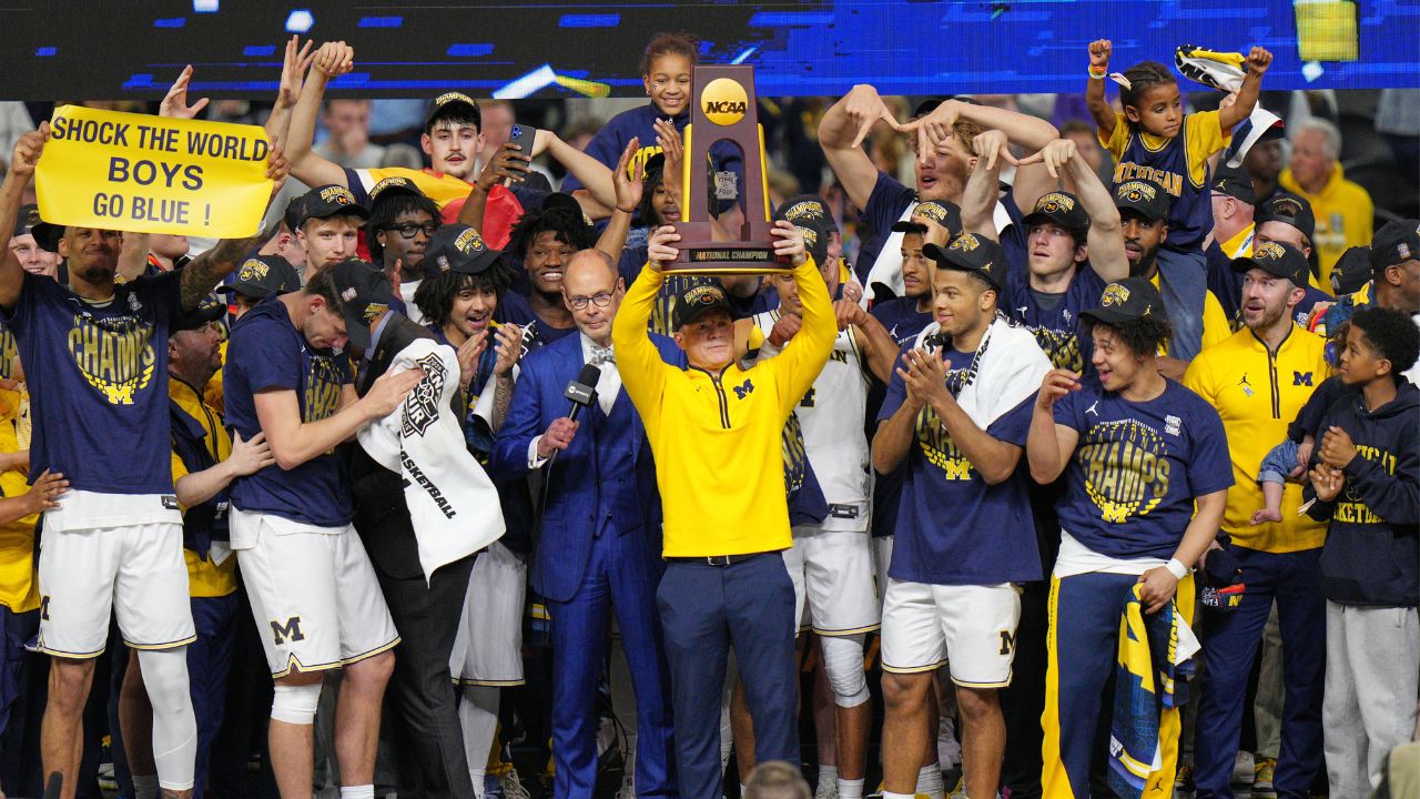 Michigan holds off UConn to win national championship