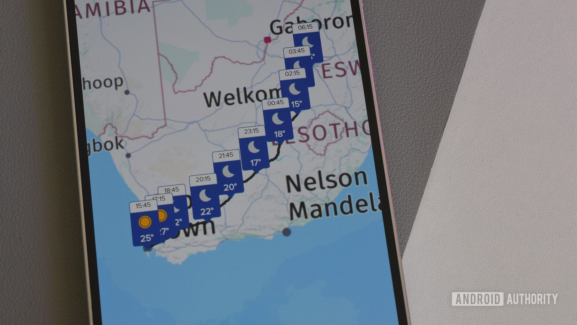 morecast android app navigation forecast 2