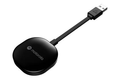 The Motorola Sound MA1 on a blank background.