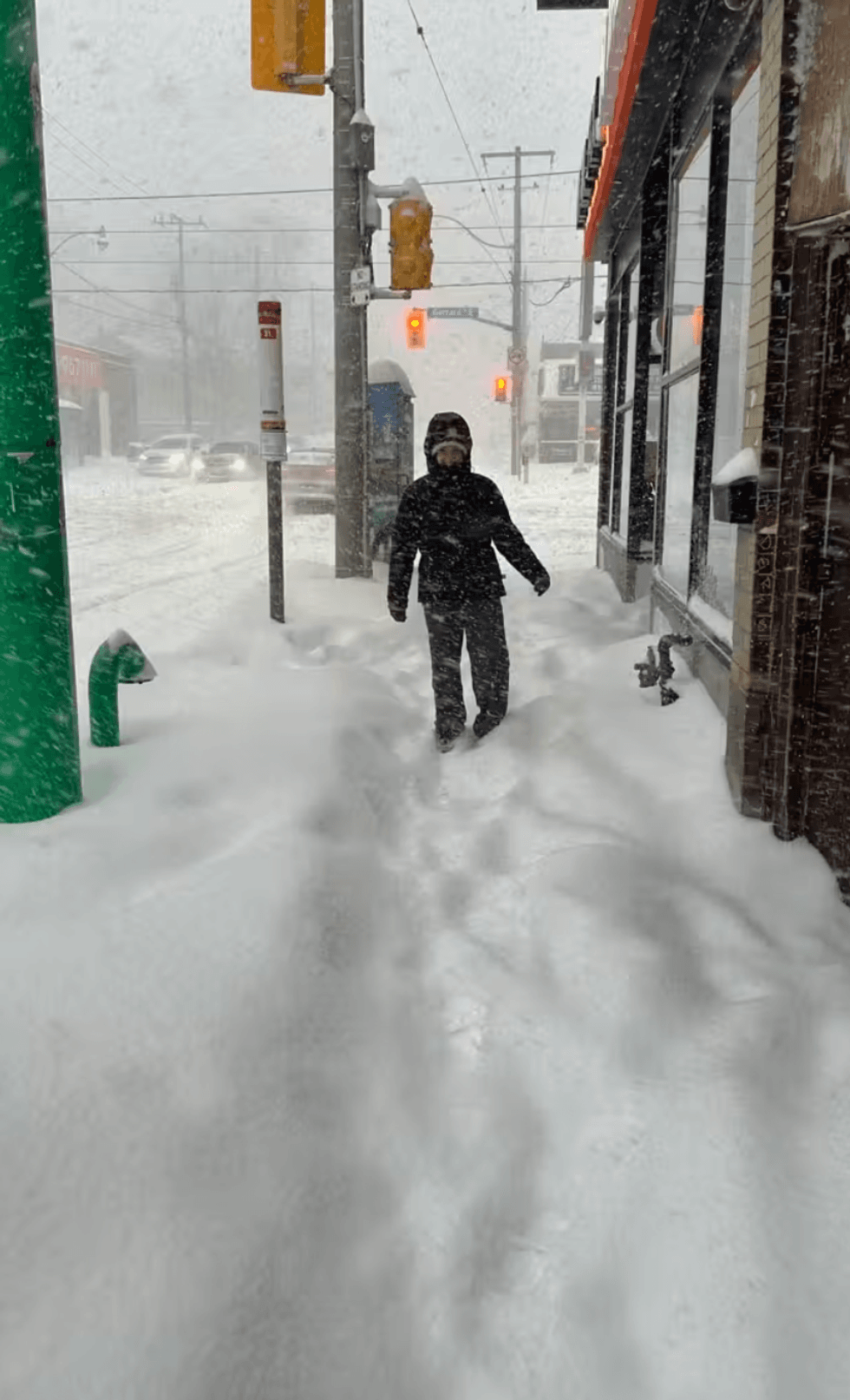 Moving to Canada in the winter.