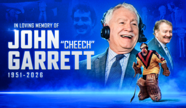 VANCOUVER CANUCKS MOURN THE PASSING OF JOHN GARRETT