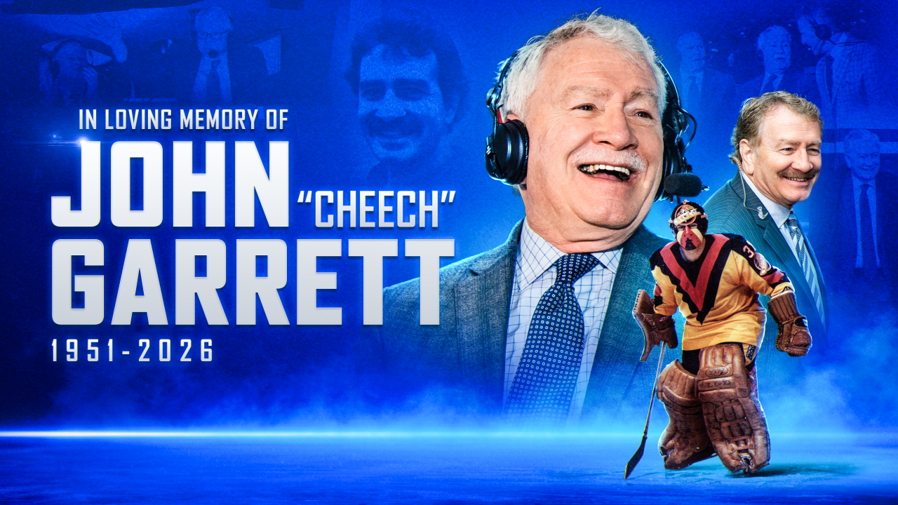 VANCOUVER CANUCKS MOURN THE PASSING OF JOHN GARRETT