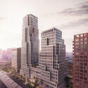 Tour & Taxis Towers project. Brussels, 2026. Image © Reverso Studio MVRDV Obtains Construction Permit for Low-Carbon Mixed-Use Tour & Taxis Towers in Brussels - Image 3 of 42