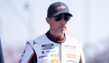 NASCAR's inherent chaos stole a win from Denny Hamlin at Kansas