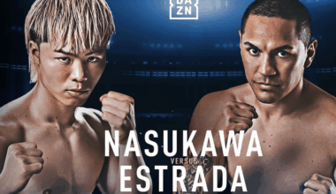 Tenshin Nasukawa vs Juan Francisco Estrada LIVE results and updates!