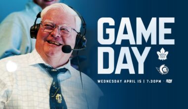 GAME DAY vs OTTAWA - APRIL 15, 2026