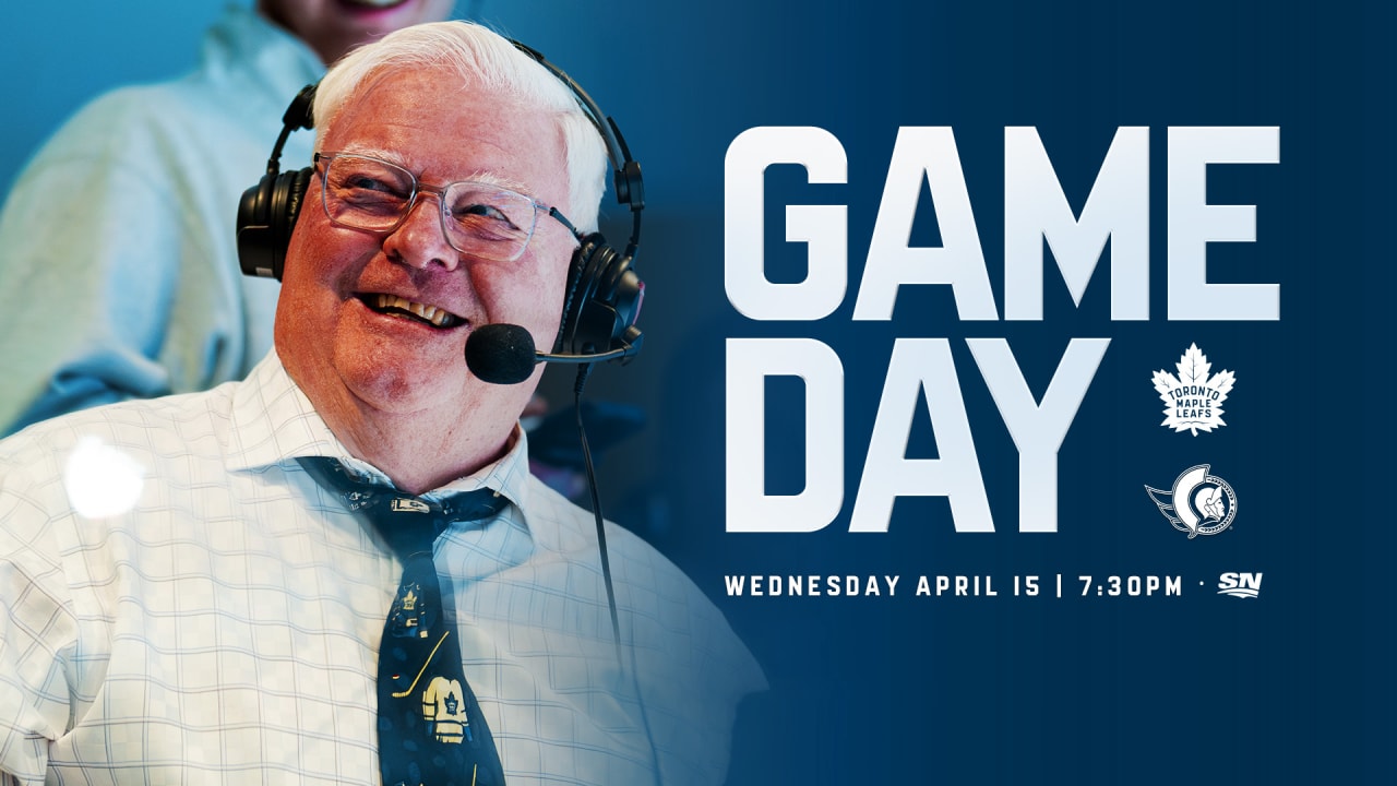 GAME DAY vs OTTAWA - APRIL 15, 2026