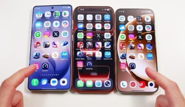 Boot screen comparison shows iPhone 17 Pro Max finishing last while Galaxy S26 Ultra reaches home screen first.