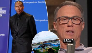 Kevin Harvick slams Stephen A. Smith's claim that NASCAR drivers aren't athletes