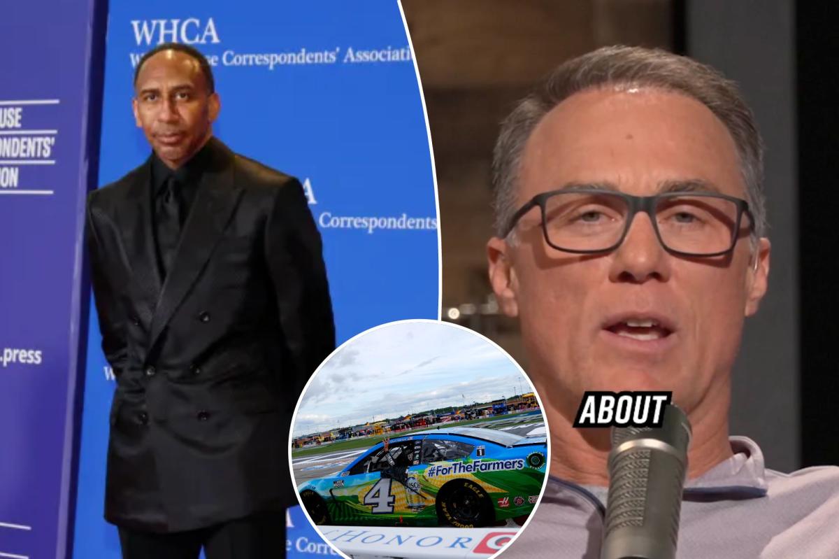 Kevin Harvick slams Stephen A. Smith's claim that NASCAR drivers aren't athletes