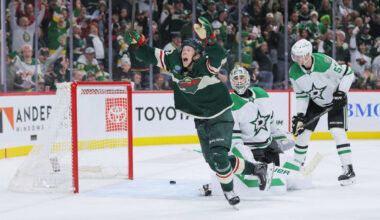 Boldy delivers in clutch for Wild by scoring OT winner in Game 4