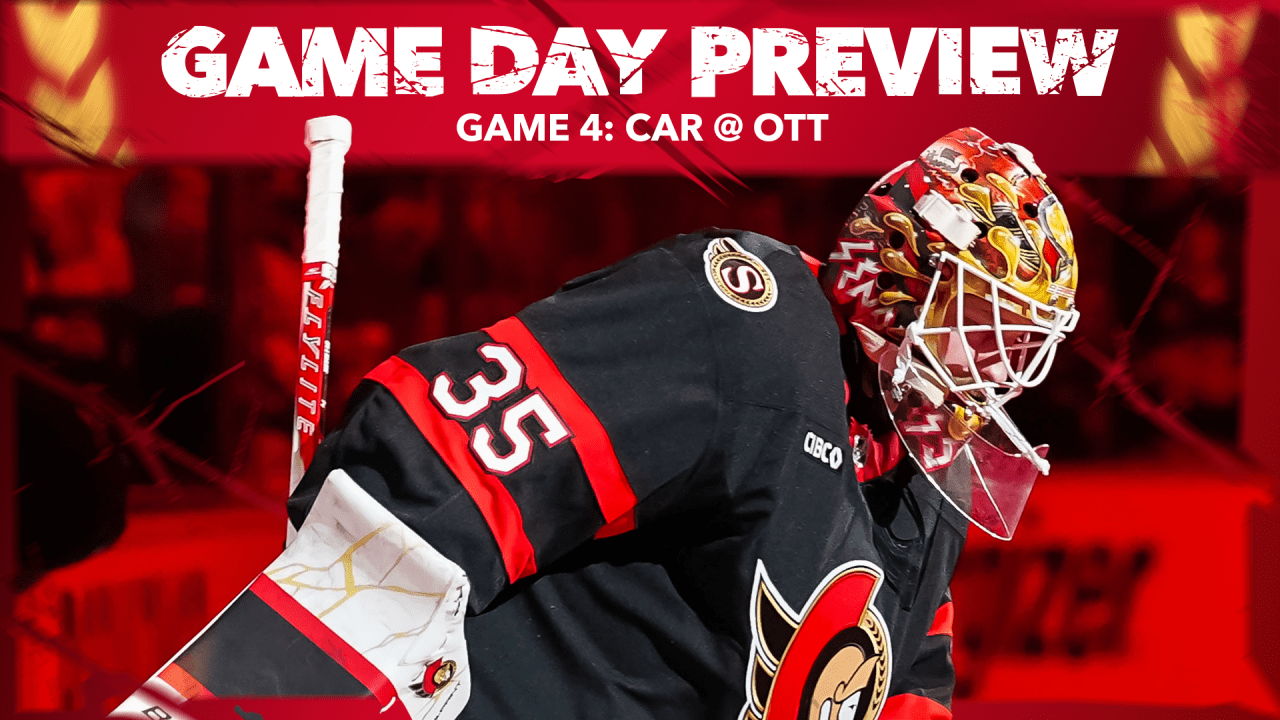 Sens look to channel home energy into better Game 4