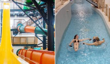 Here's an inside look at the new indoor water park that opened right outside Montreal