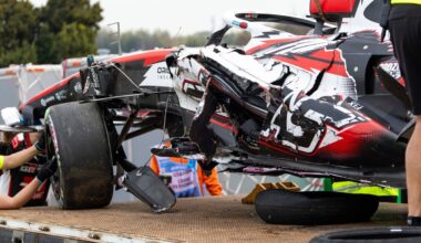 Bearman blames Colapinto for "unacceptable" crash at Suzuka
