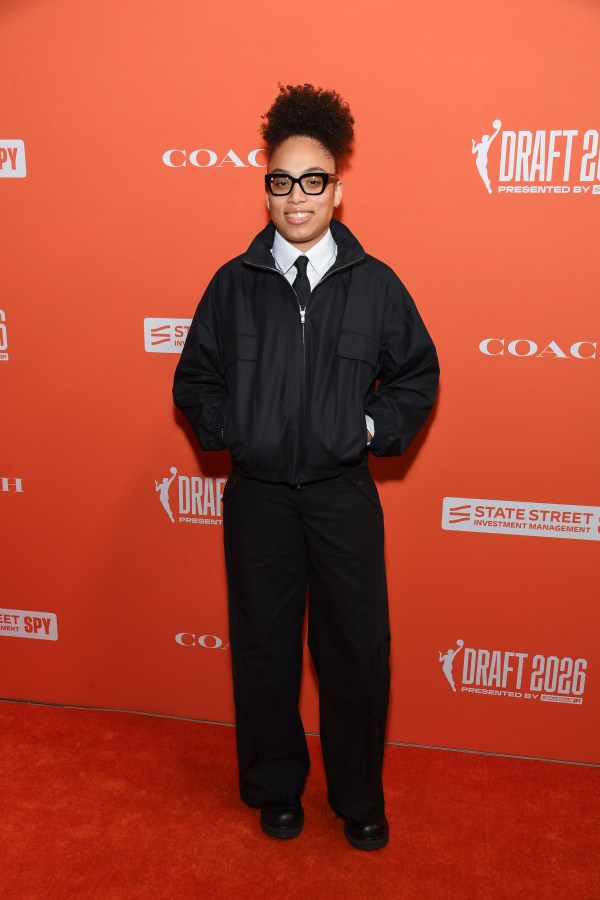Olivia Miles at the 2026 WNBA Draft held at The Shed at Hudson Yards on April 13, 2026 in New York, New York. (Photo by Kristina Bumphrey/WWD via Getty Images)