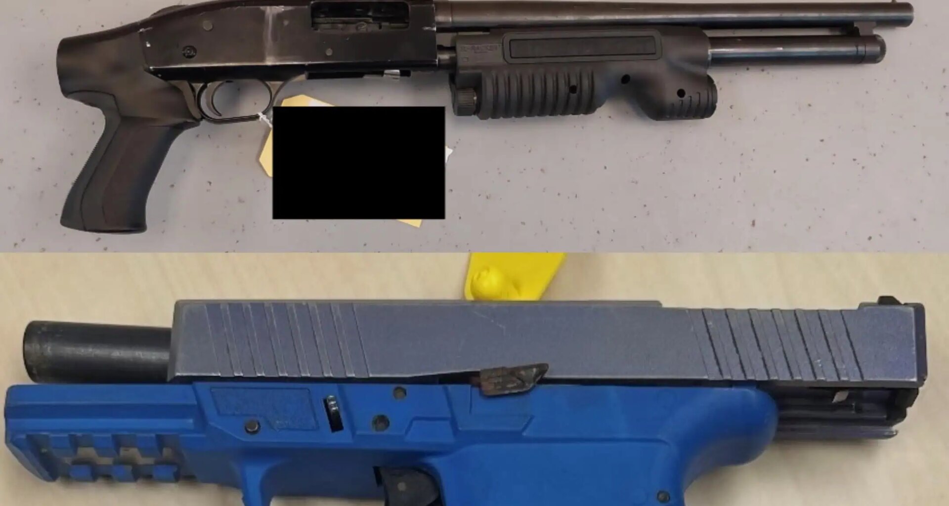 Shotgun and pistol found in stolen vehicle leads to charges for Brampton man