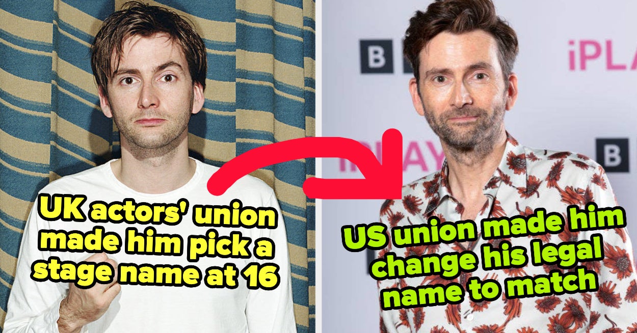 16 Celebs Who Were Pressured To Use A Stage Name